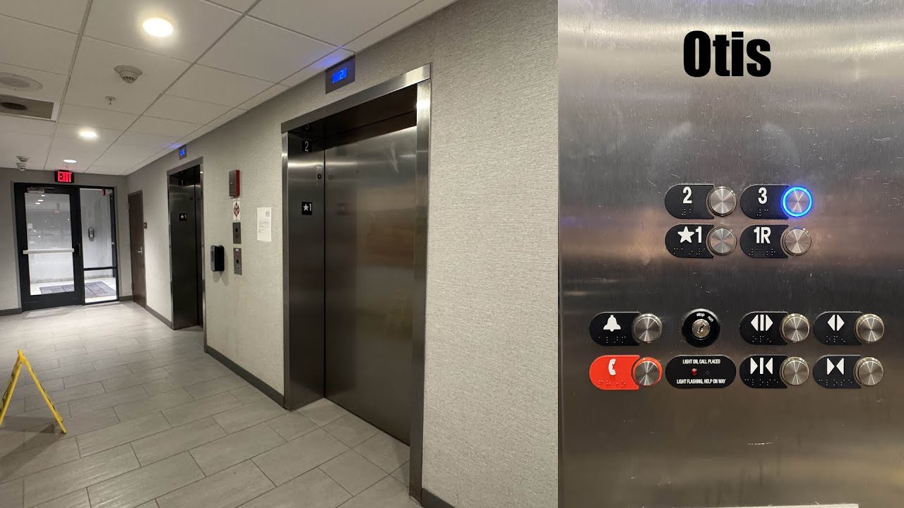 Talkative Otis Elevators at the Hampton Inn in Cave City, KY