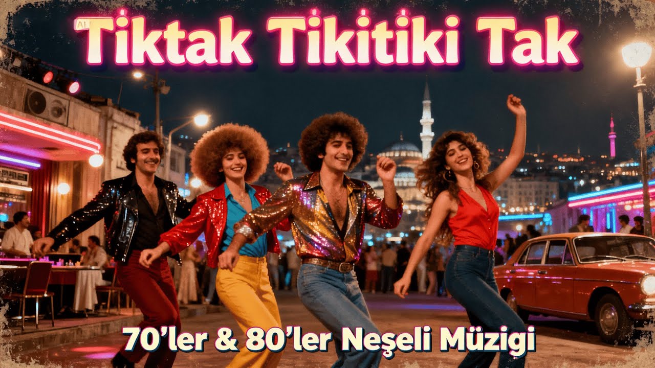 Tiktak Tikitiki Tak | 🕺 70'ler & 80'ler Türk Sineması Neşesiyle Canlandı! (Retro Pop / Disco)