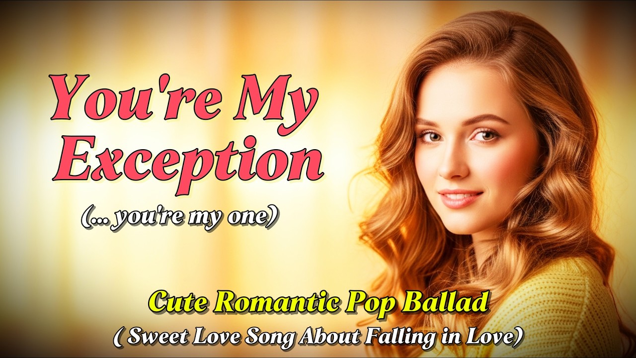 You're My Exception – Cute Romantic Pop Ballad | Sweet Love Song About Falling in Love