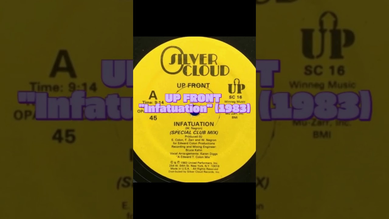 80's Freestyle Music - UP FRONT - Infatuation (1983)