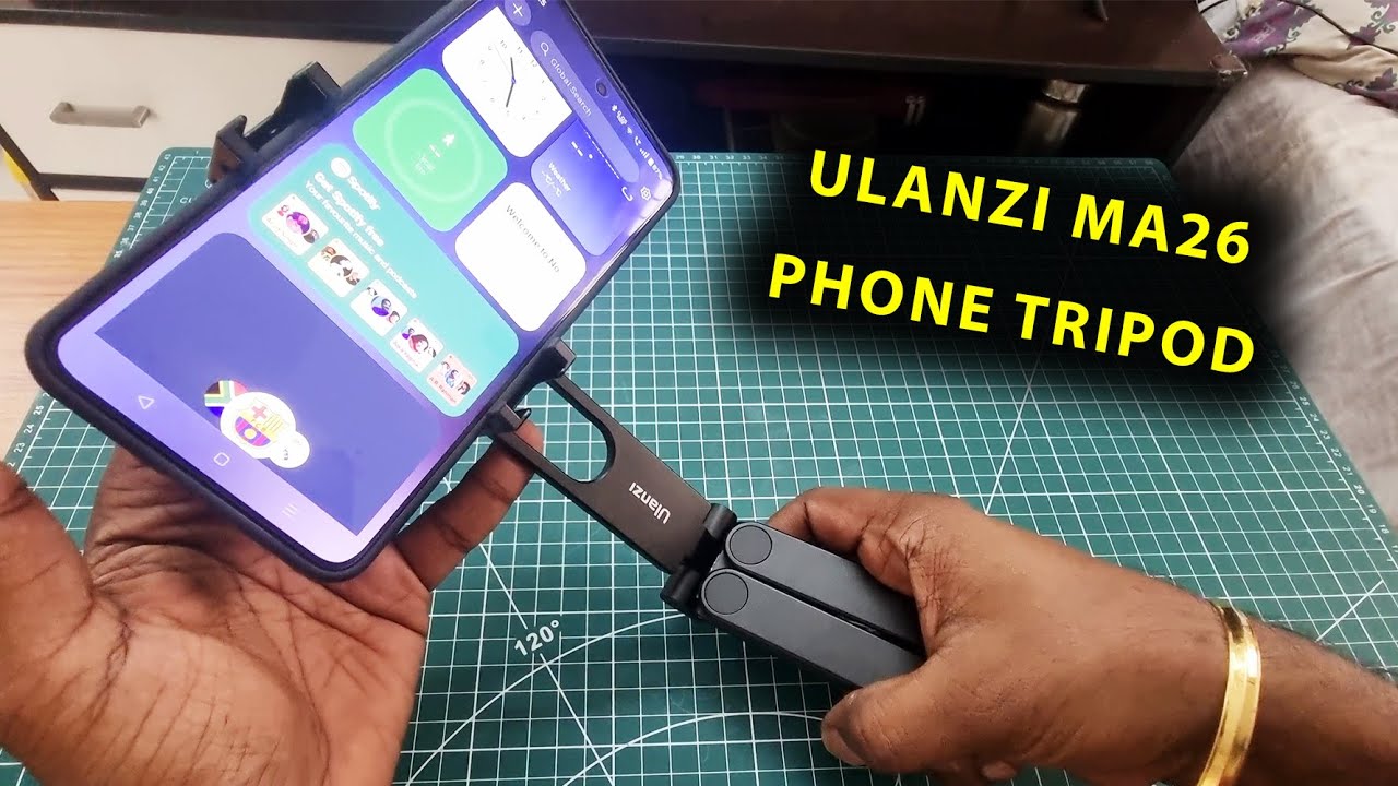 ULANZI MA26 Foldable Phone Tripod Review: Smooth & Strong Pocket Tripod!