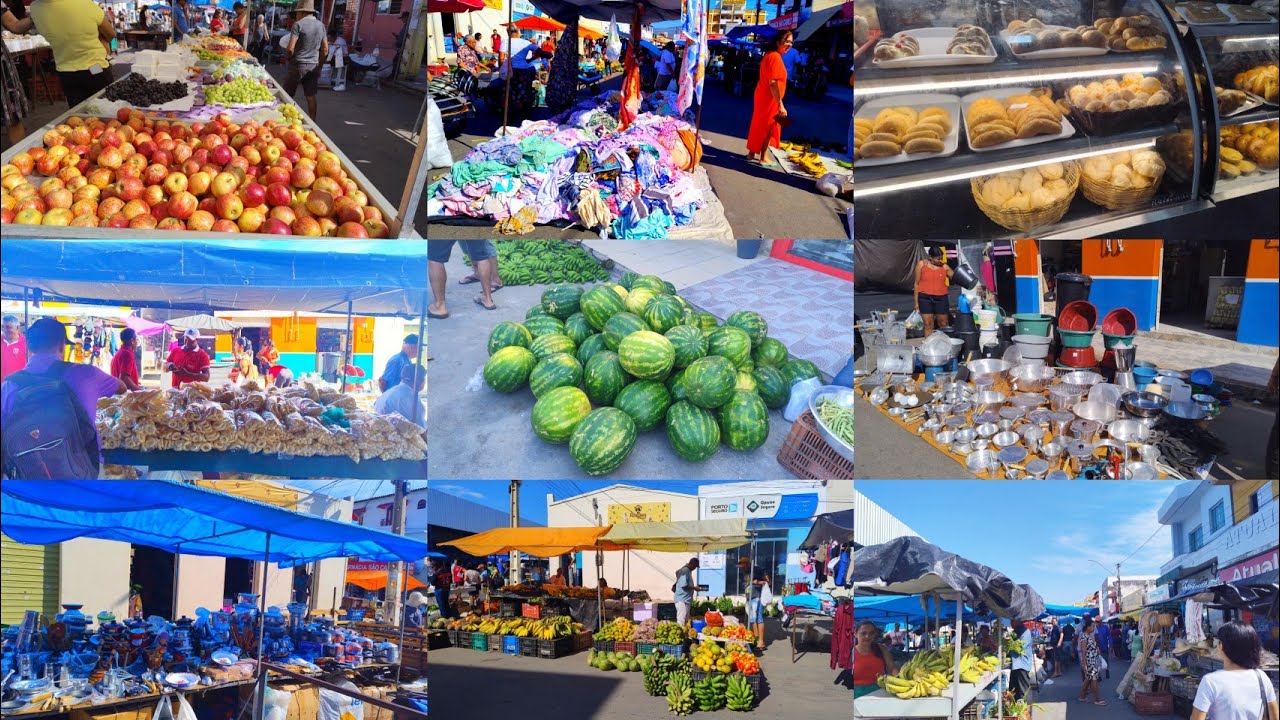 Sábado é dia de Feira-livre na minha cidade #Ituaçu-Bahia//Esse sábado a feira tava bem movimentada😱