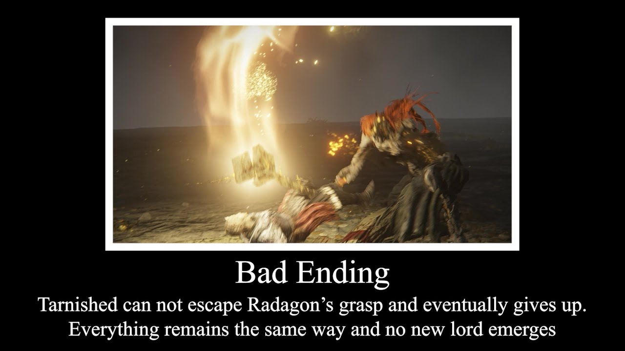 Elden Ring All Endings MEME