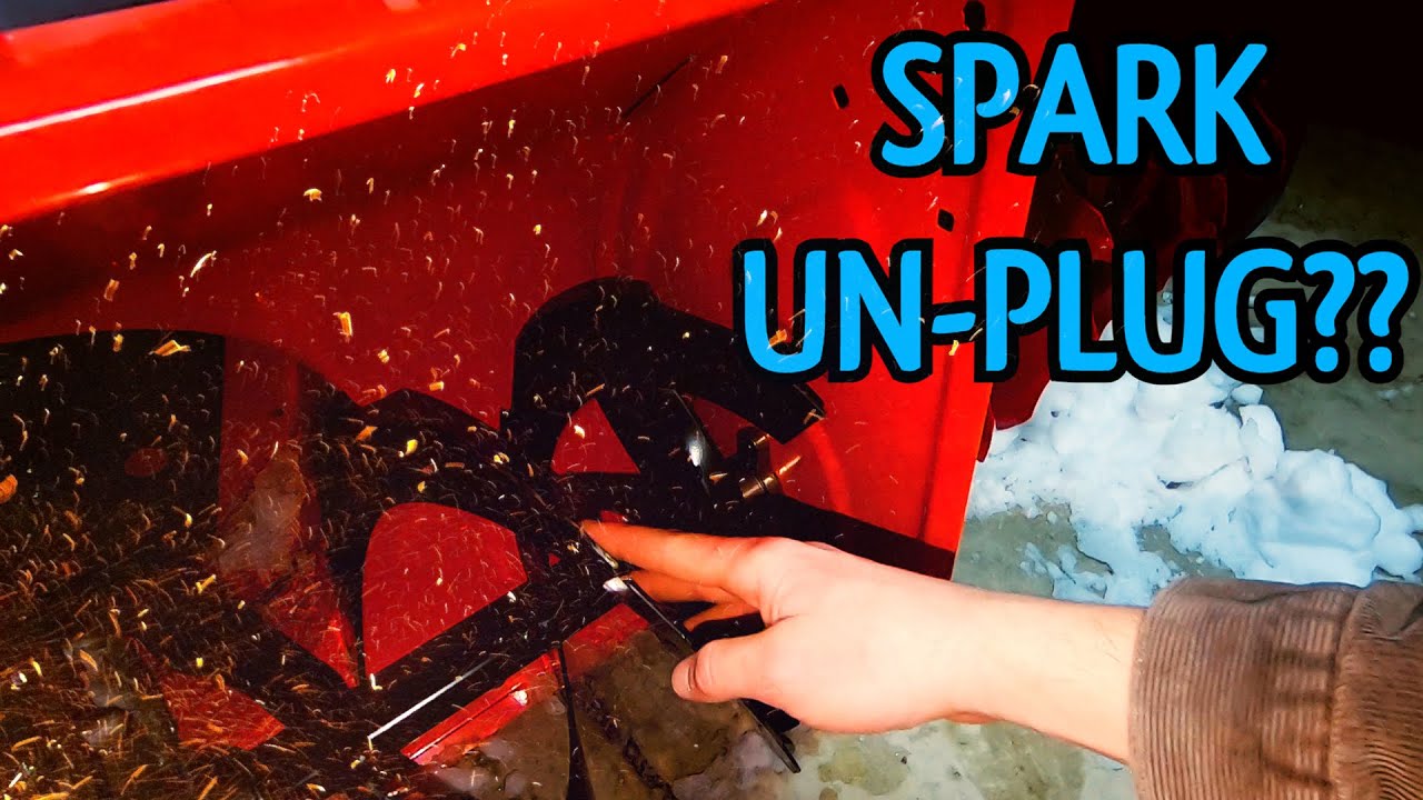 I BROKE my SNOWBLOWER :(