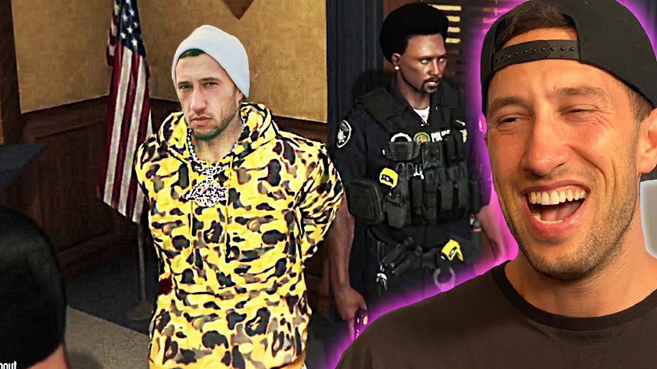 MIKE MAJLAK GETS ARRESTED! (GTA RP)
