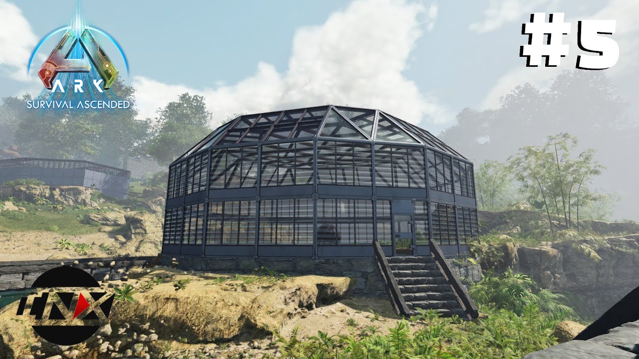 CONSTRUCTION DE LA SERRE ! ARK ASA INX #5