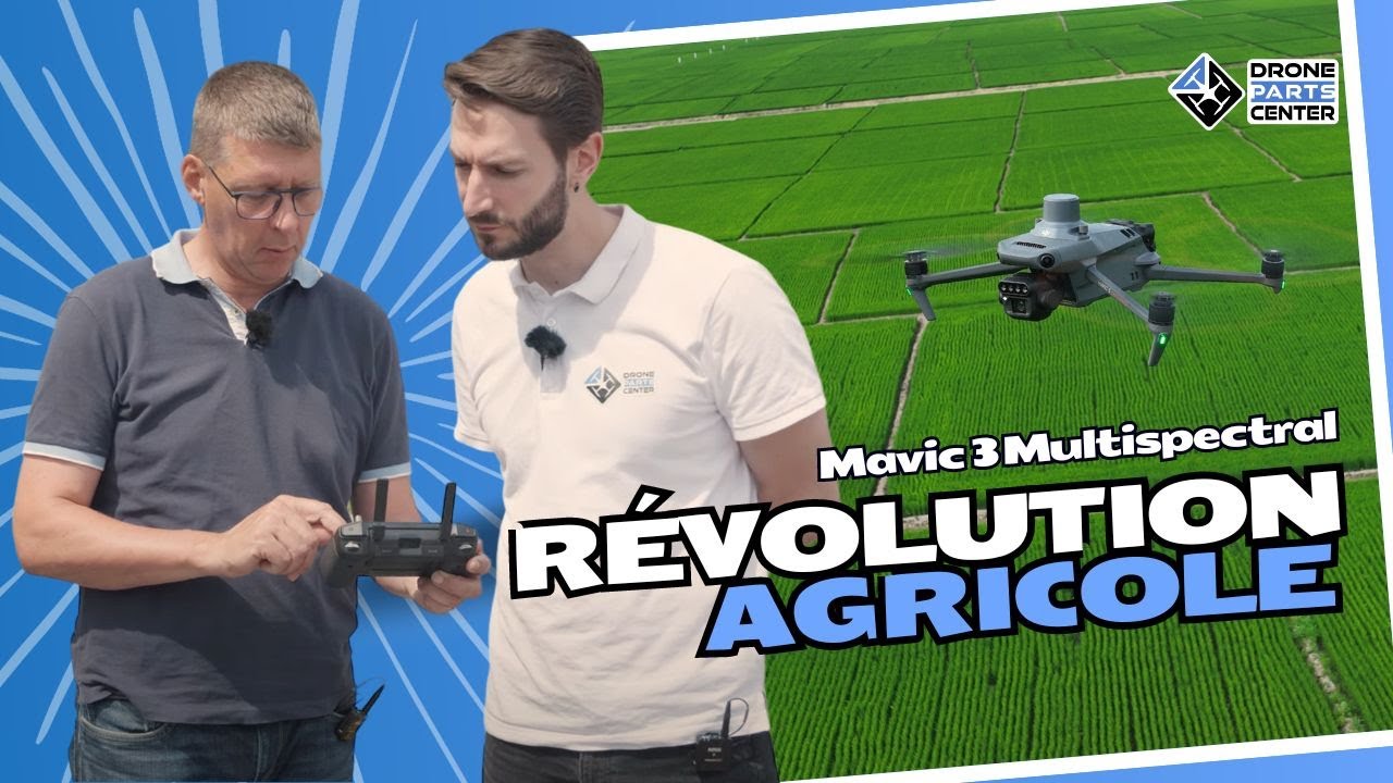 Mavic 3 Multispectral: Révolution agricole par cartographie aérienne et détection des problèmes !