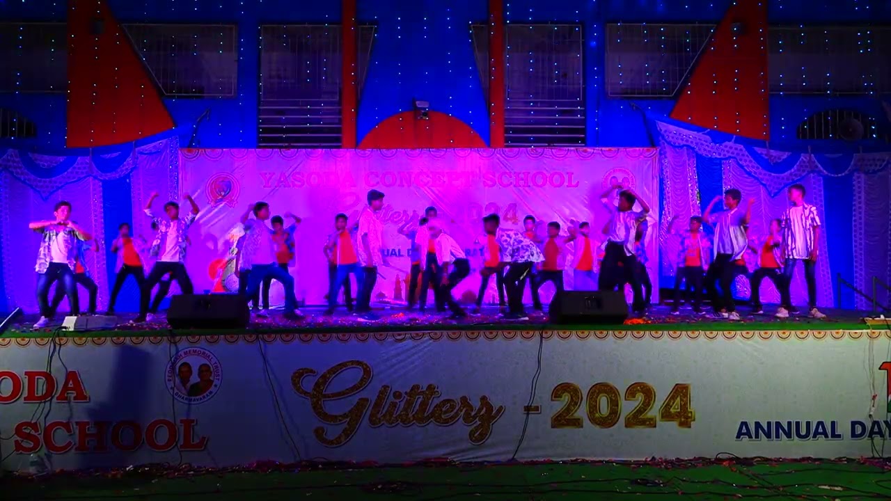Yasoda Concept School  16th Annual Day Glitterz 2024 (Comedy combo  Class 7 & 8)