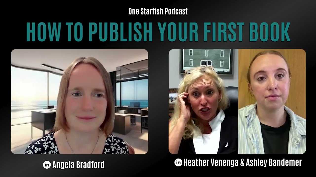 How to publish your first book with Heather Venenga and Ashley Bandemer