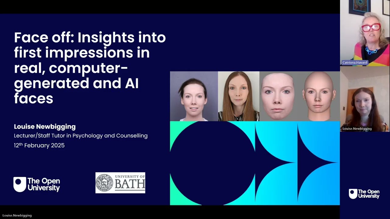 Face off: Insights into first impressions in real, computer-generate and AI faces