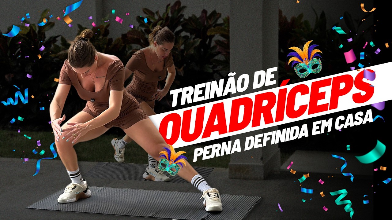 15 MINUTOS DE TREINO PARA DEIXAR SEU QUADRÍCEPS EXPLODINDO!