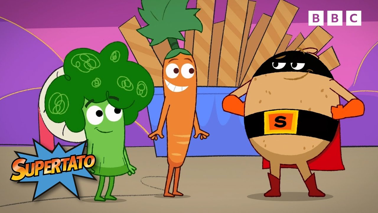 Learn About Teamwork! 🦸💪 Supertato and Friends FUNNY Bits for Kids 😂 Supertato Official