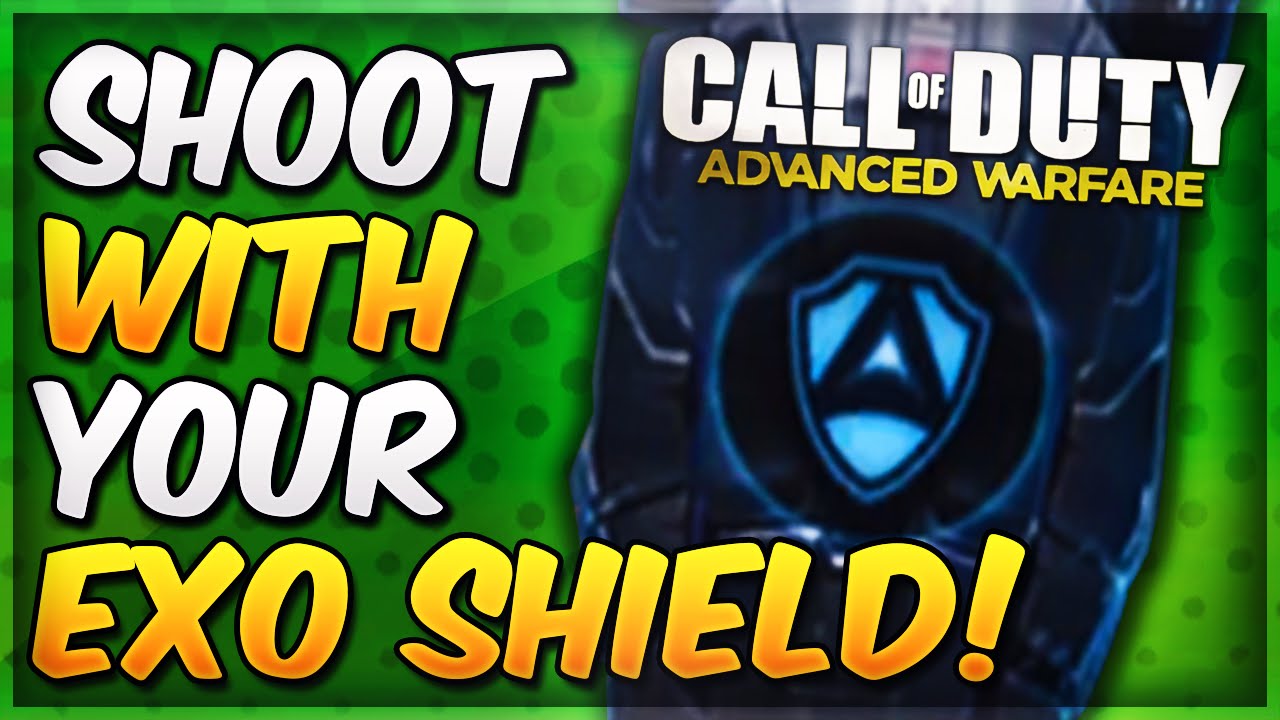 COD Advanced Warfare Glitches - How To SHOOT With Your EXO SHIELD! Funny Exo Shield Glitch!