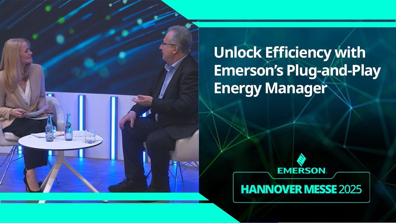 Unlock Efficiency with Emerson's Plug-and-Play Energy Manager