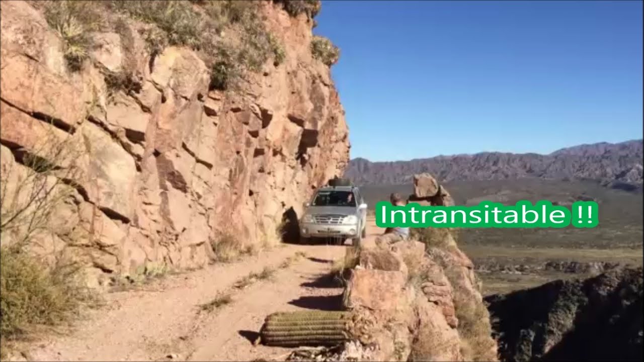 La intransitabe cuesta de Zapata, video completo !!