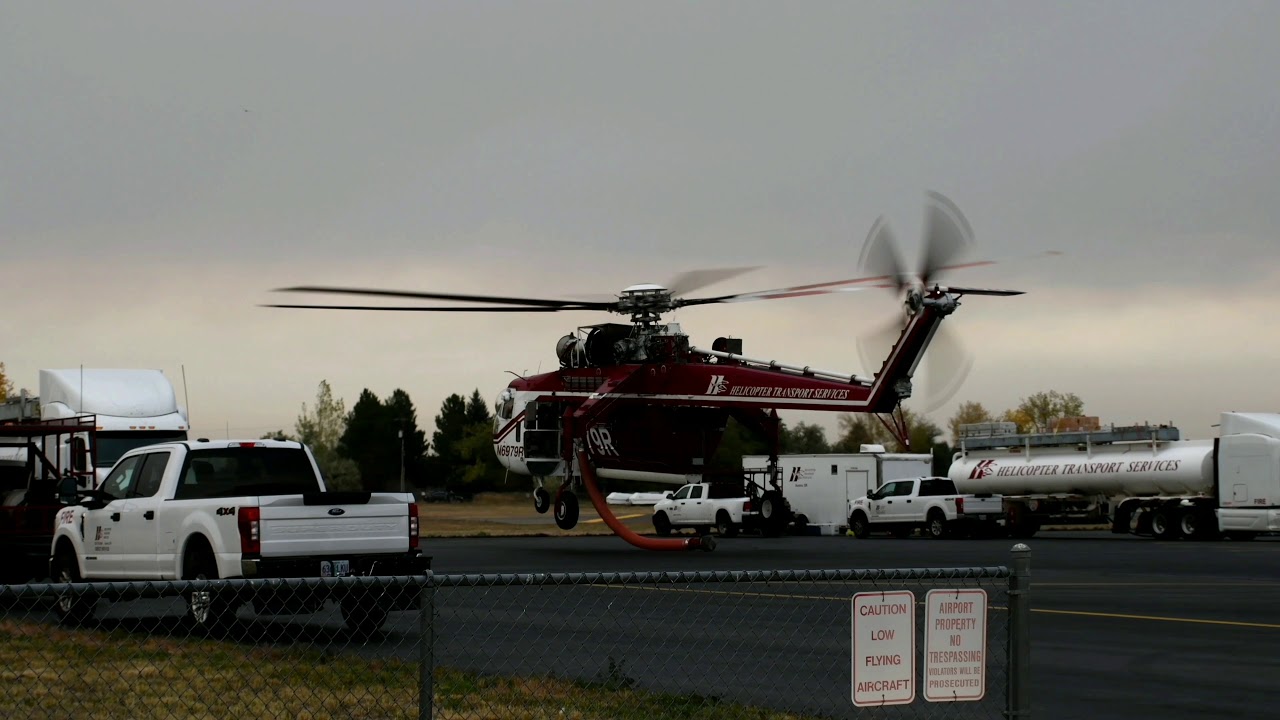Sky Crane Colorado wildfires CH-64E October 19th 2020