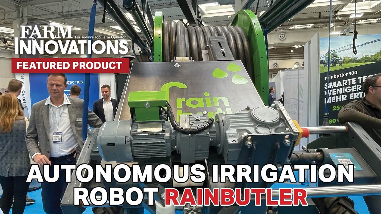 Автономный робот-поливщик Rainbutler привлек внимание на выставке AGRITECHNICA 2025