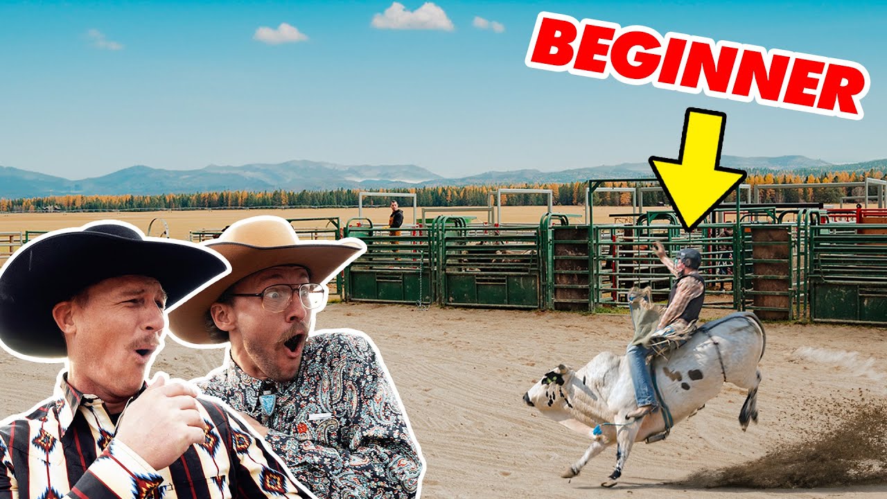 Dirty Kid Goes Bull Riding!!