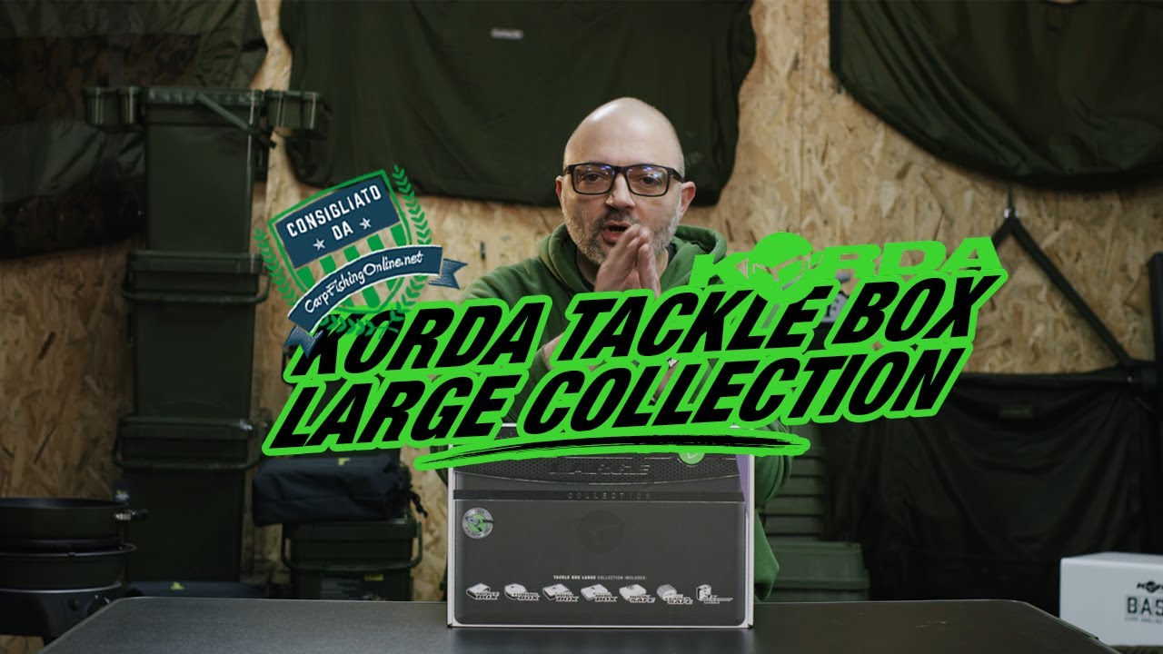Korda Tackle Box Large Collection | Consigliato da Carpfishingonline 195
