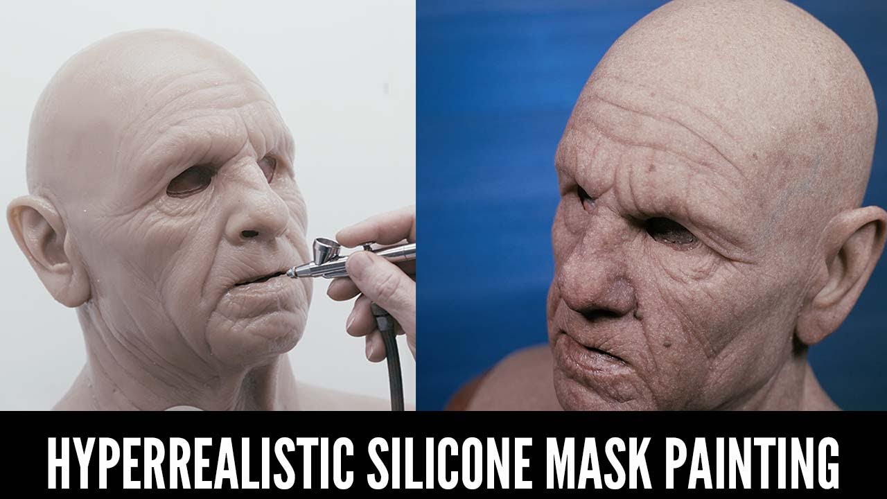 INSANE Realism! Watch This Silicone Mask Come to Life with Paint
