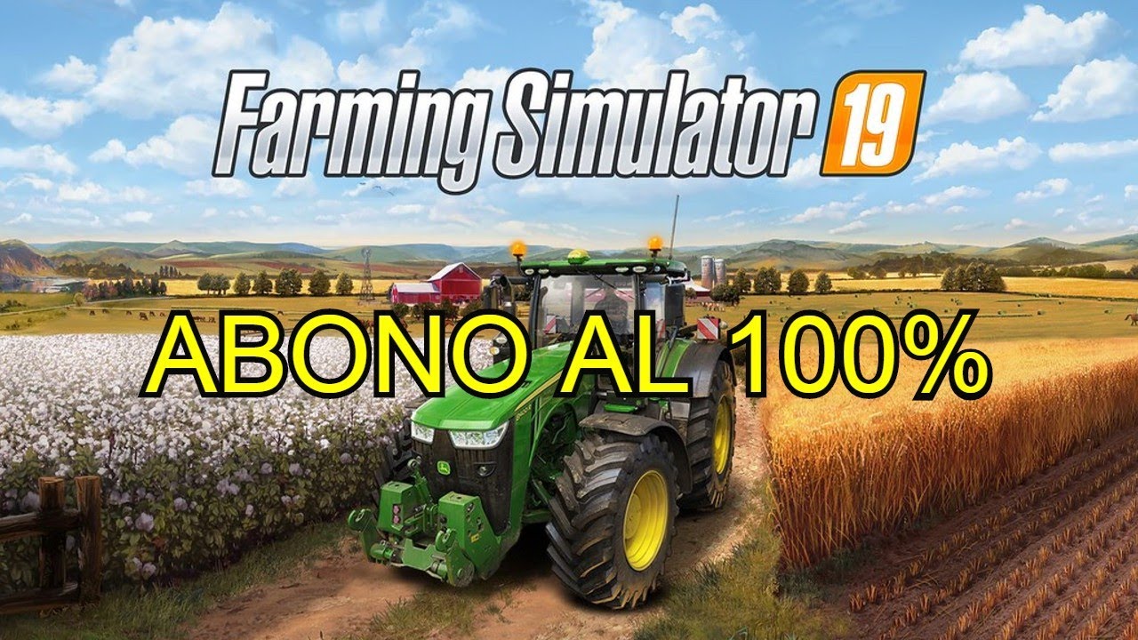 💩ABONO AL 100% en FARMING SIMULATOR 19🌱 SIN ANIMALES🐷🔴🐮 | 2020 |