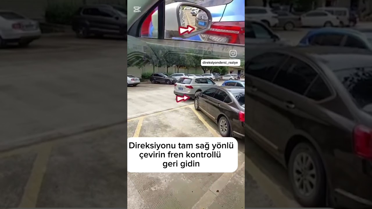 &Ccedil;apraz geri park#parking#park#auto#parkteknikleri#L park#k&uuml;smey&ouml;ntemiilepark