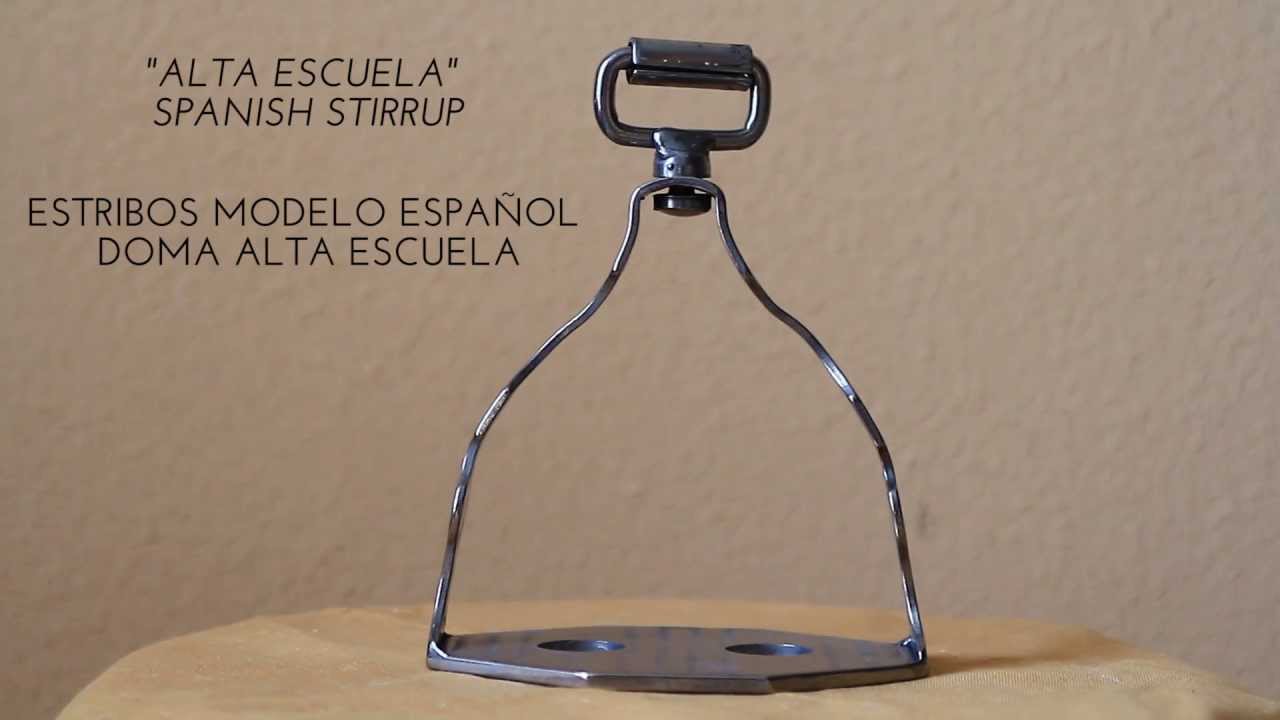 SS Alta Escuela Spanish stirrup| Estribos modelo espa&ntilde;ol doma Alta Escuela