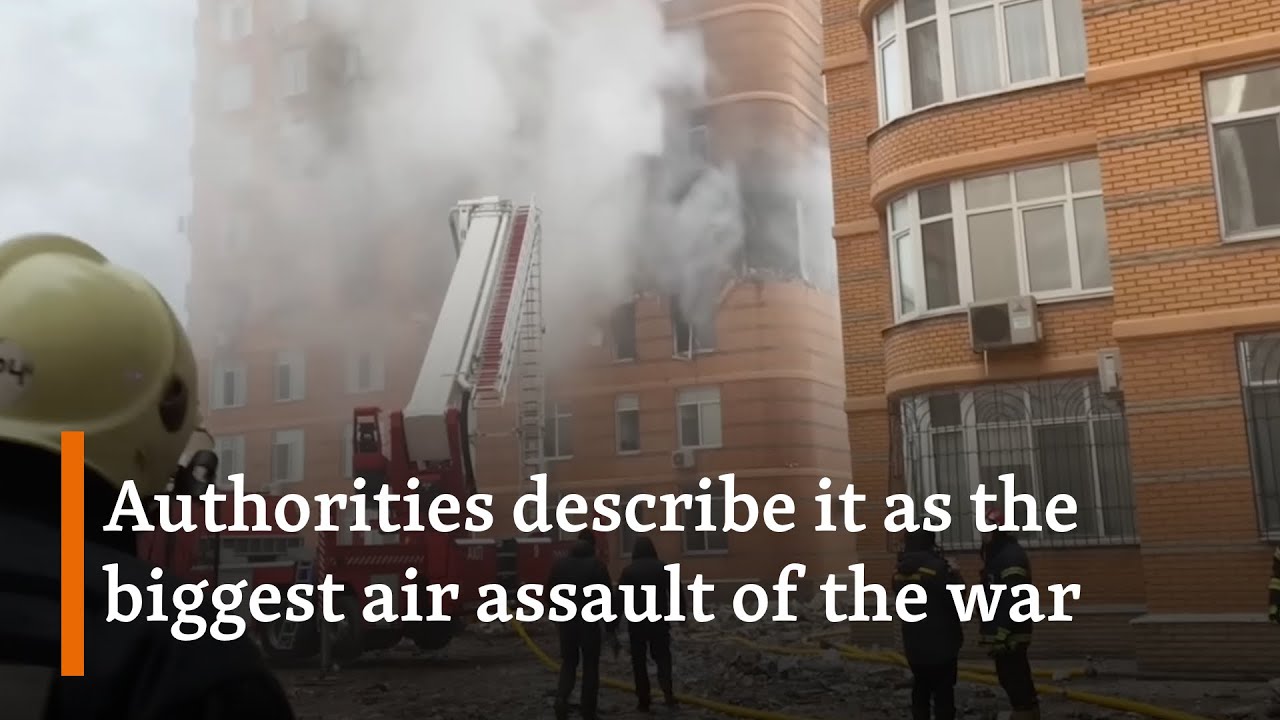 'Thank God, We Are Alive:' Ukraine Reels From Massive Russian Air Attack