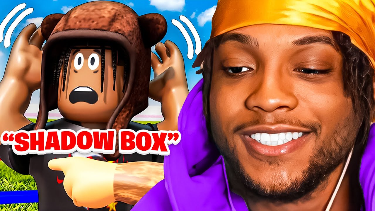 Бой с тенью в Roblox с токсичным отрядом