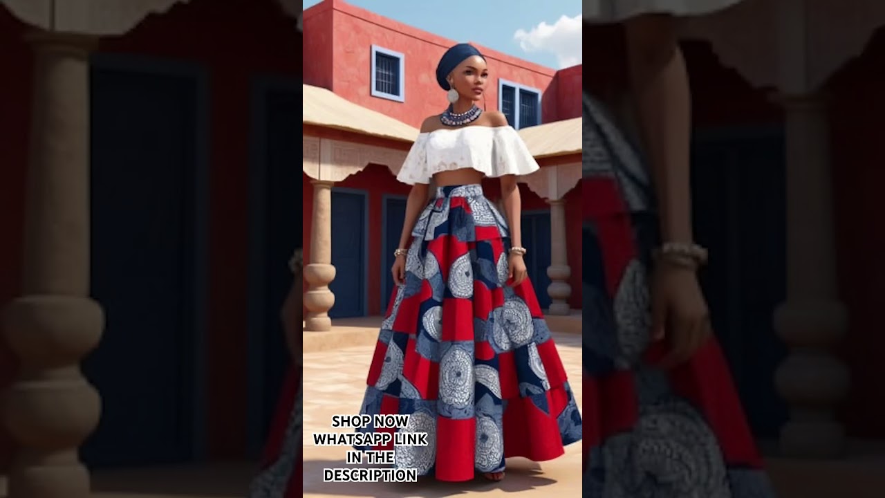 Casual to Glam: Versatile African Skirt Styles” 