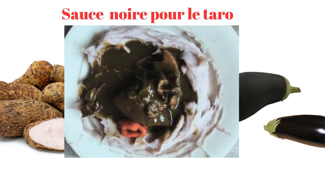 BLACK ACHU SOUP/ SAUCE NOIRE TARO