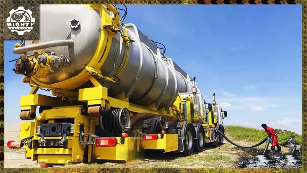 WORLDS Most Spectacular Vacuum Trucks You Must See