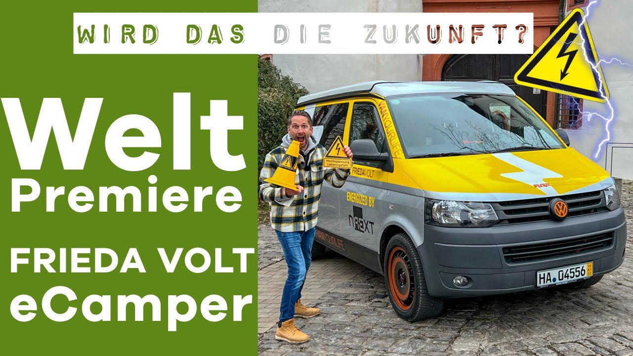 Erster VW Bus als Elektro - Camper! Macht eMobility beim Camping Sinn?