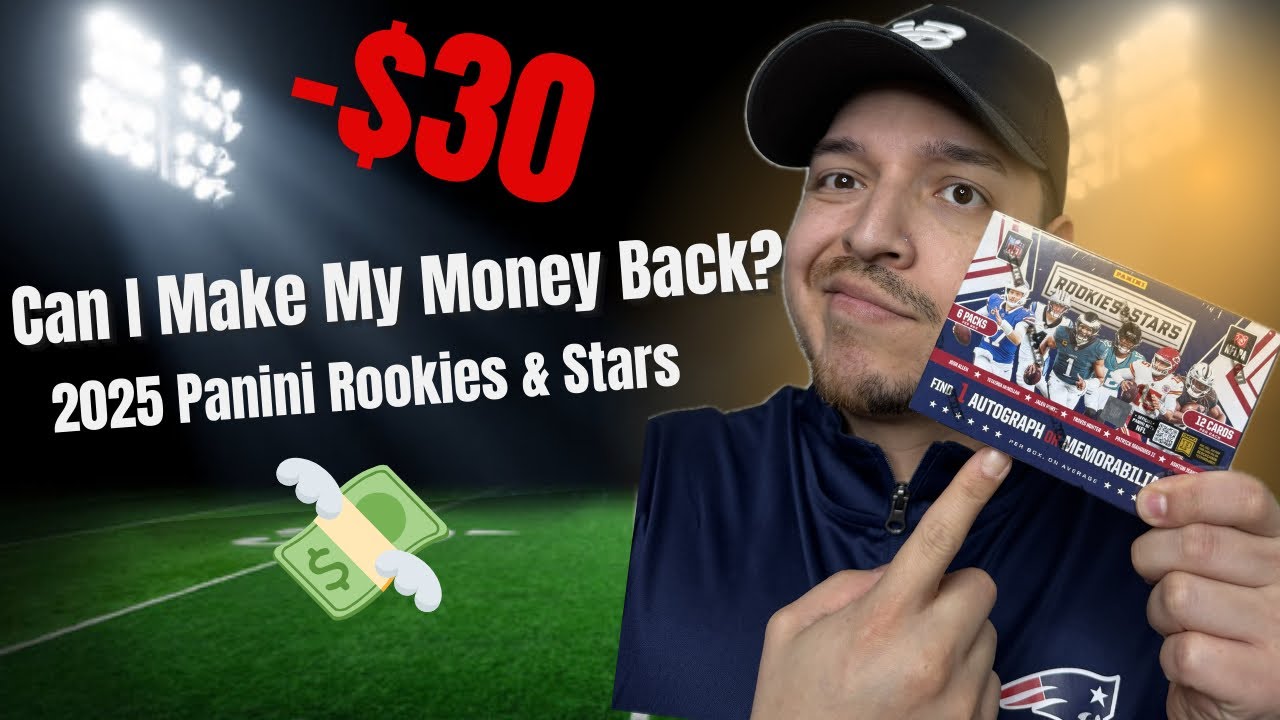 😳Can I Make My Money Back?! (2025 Panini Rookies & Stars)