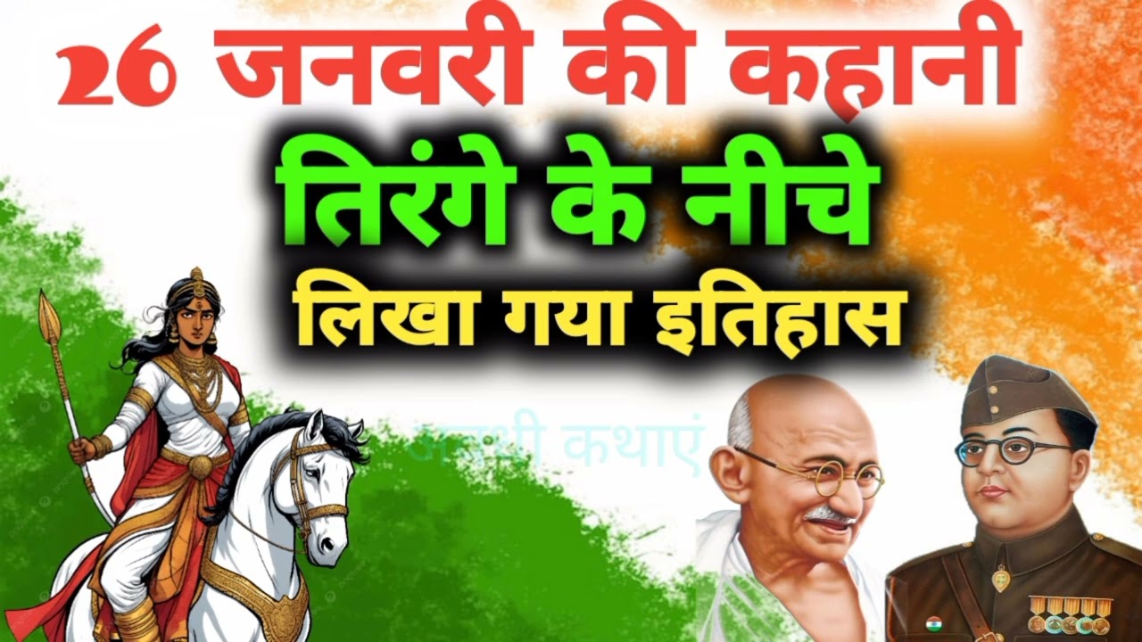 26 जनवरी की कहानी ! तिरंगे के नीचे लिखा गया इतिहास ! अवधी कथाएं !!