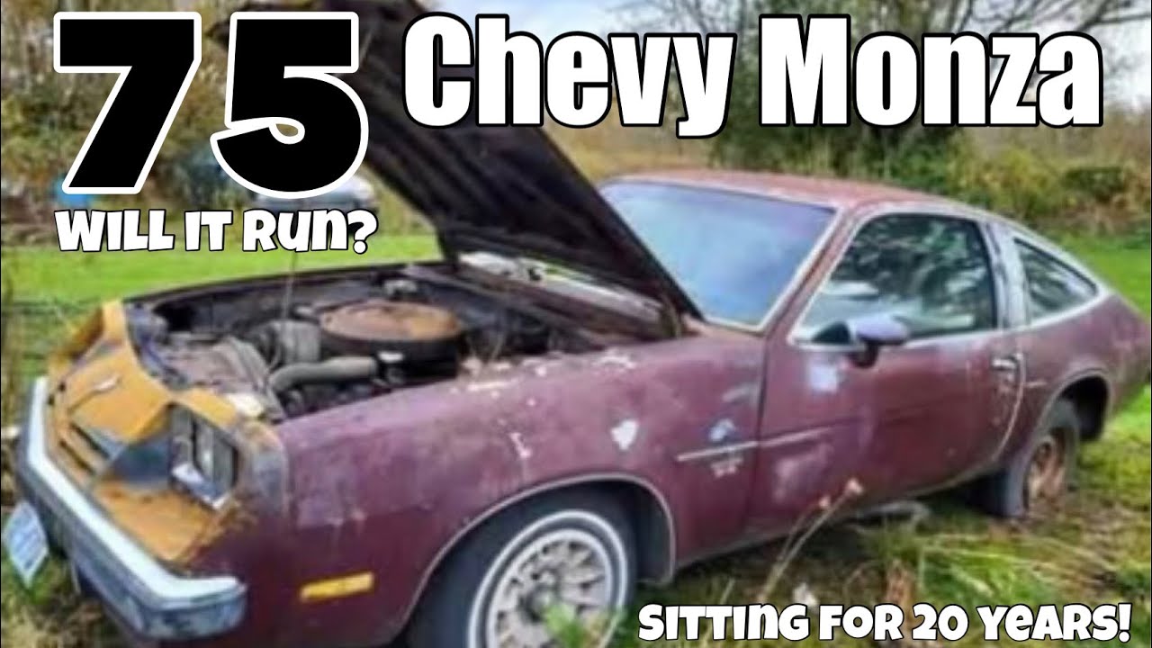 Will it Run? 1975 Chevy Monza, sitting for 20 years!