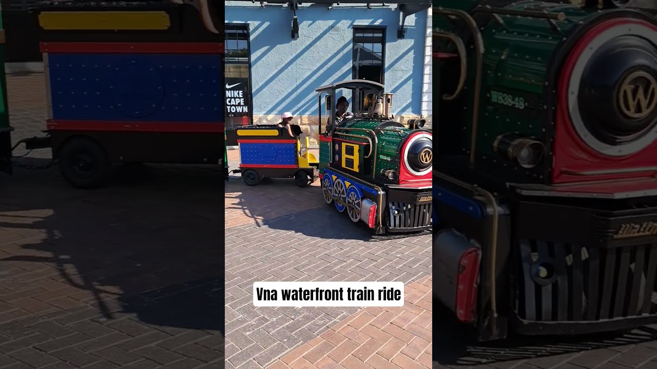 train ride v&a waterfront 