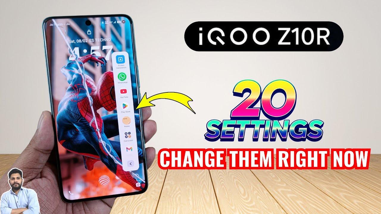 iQOO Z10R 5G : Change These 20 Settings Right Now