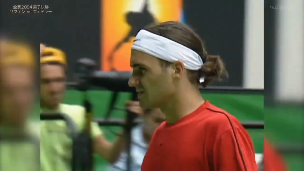 Federer's Forehand taking over the world.  Australian Open Final 2004