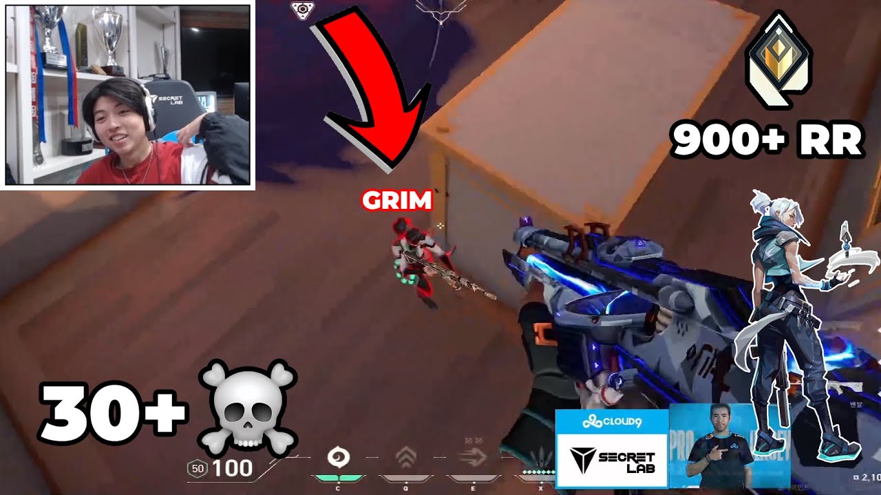 Destroyed Grim and fubrsa while he is just vibing - C9 Oxy | MATCH HIGHLIGHTS | Play like Radiants