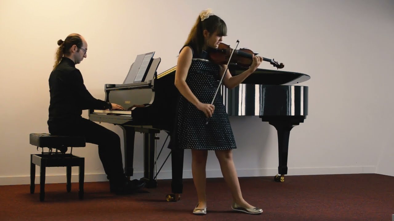 ·Malagueña· P. de Sarasate, Inés Dupont Gil & Germán Prieto, VIOLIN & PIANO.