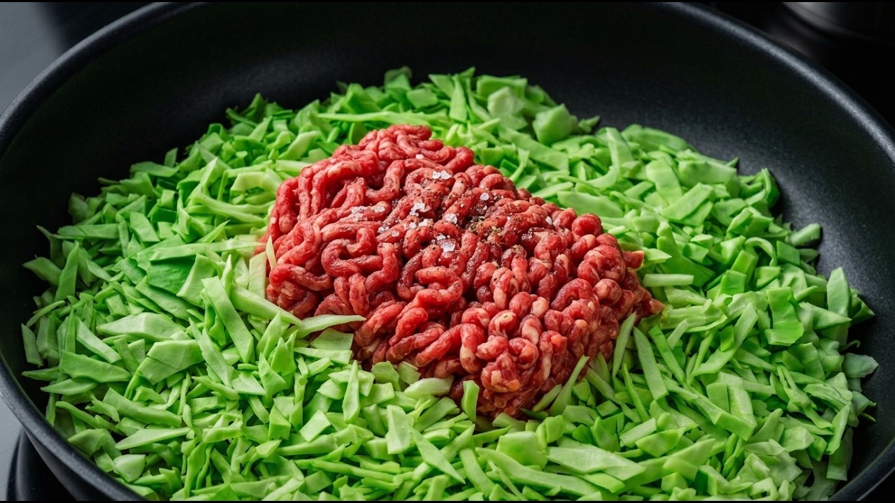 Самая ВКУСНАЯ капуста, которую вы когда-либо ели!  Капуста с фаршем творит ЧУДЕСА!  Рецепт на каждый