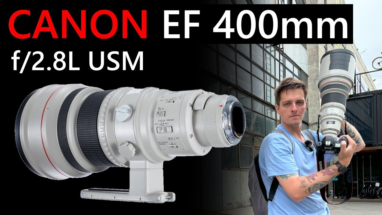 Canon EF 400mm F/2.8L USM очень дорогой и большой!
