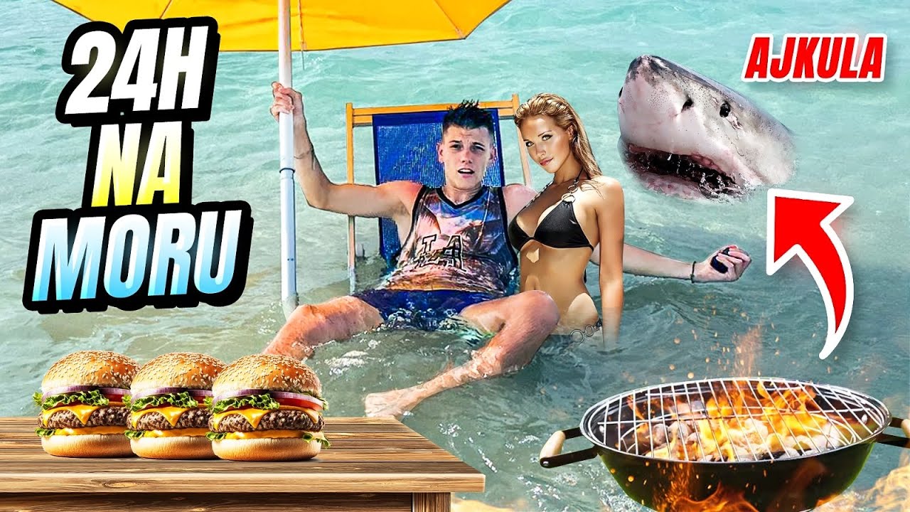 PROVEO SAM 24h U MORU! *napala me ajkula*