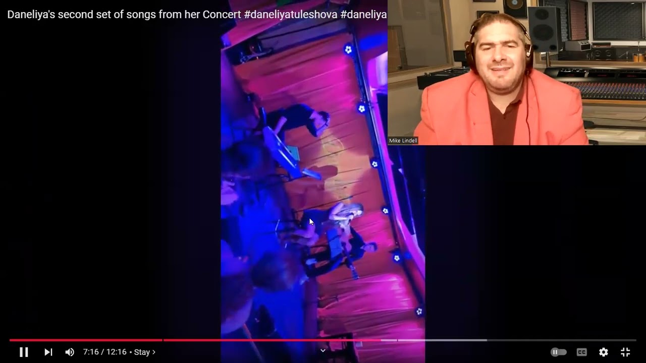 Daneliya's 2nd set of songs from her Concert REACTION BY SONG WRITER & MUSIC INSIDER BRETT DOUGLAS