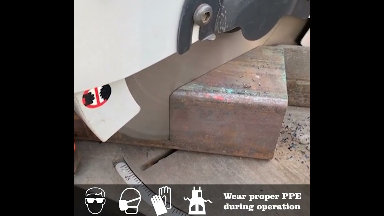Hardened Metal Cutting Saw Blade EXTREME TEST! Cutting Steel Plate & Rebar - Which Blade Lasts
