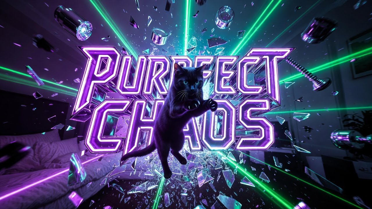 AlgoRhythm - Purrfect Chaos (Official AI Music Video)