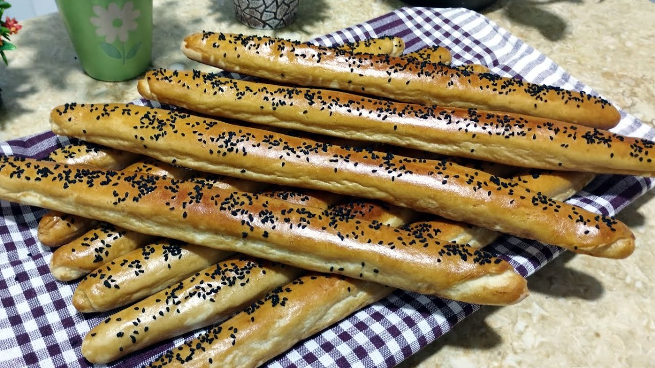 🍞🔥 خبز الفيسال 🥖🌿أفضل وصفة سهلة وسريعة! 😍👌Pain Ficelle Facile et rapide
