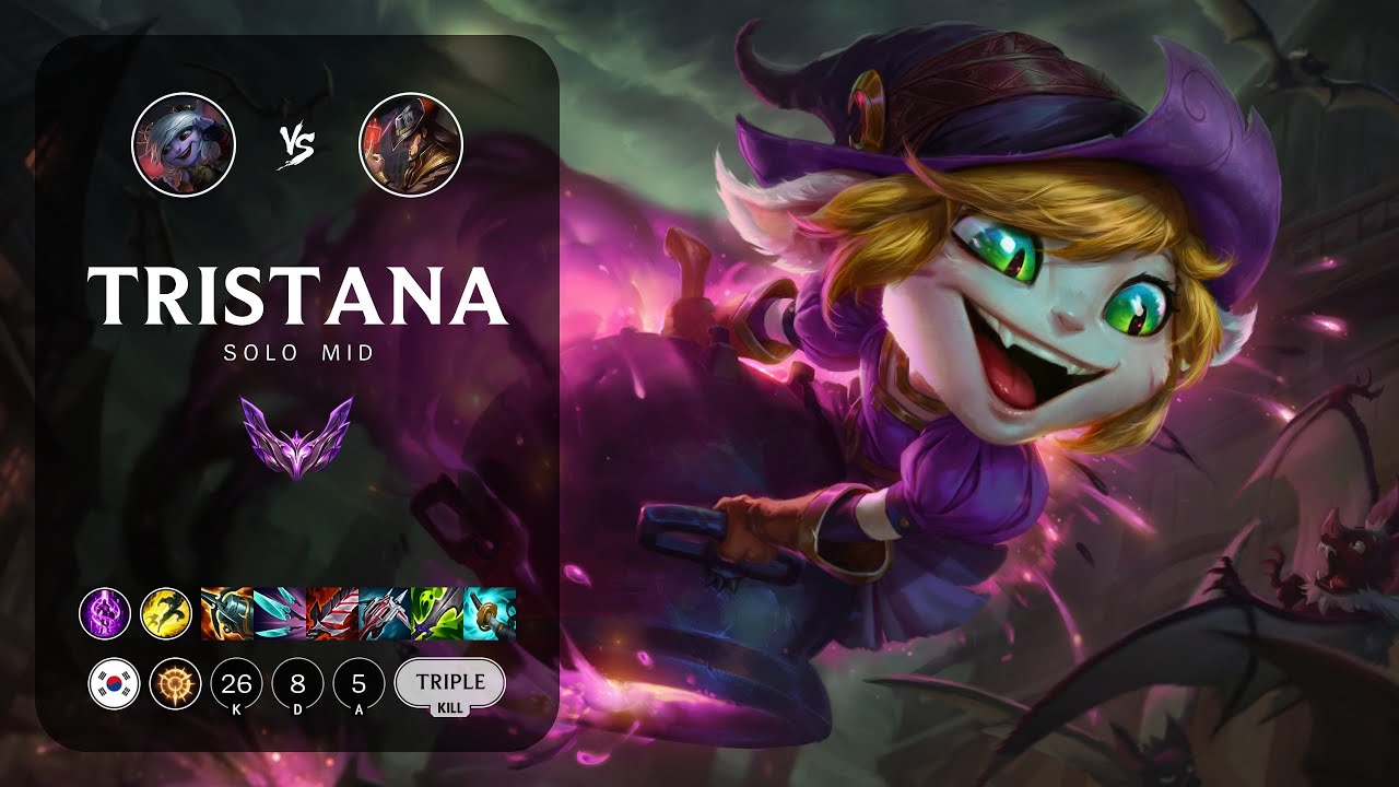 Tristana Mid vs Twisted Fate - KR Master Patch 13.24