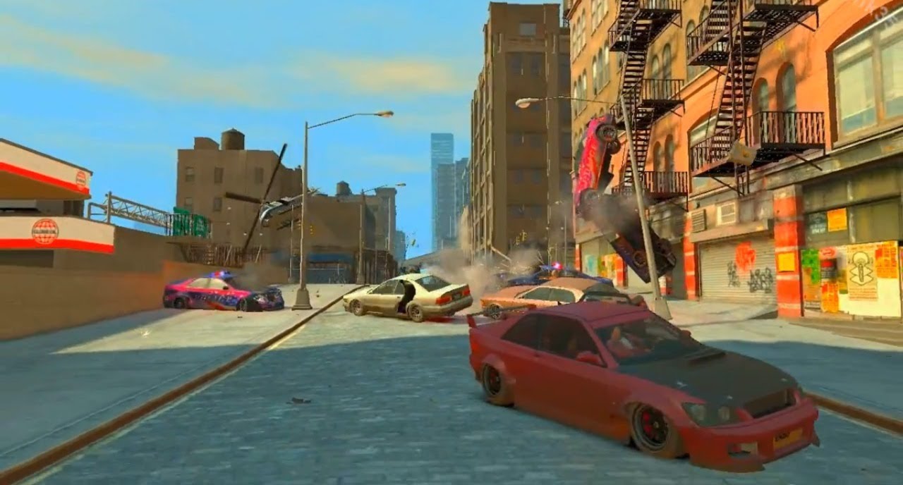 GTA IV: TBOGT - BUSTED - Tmk35 as a crook.